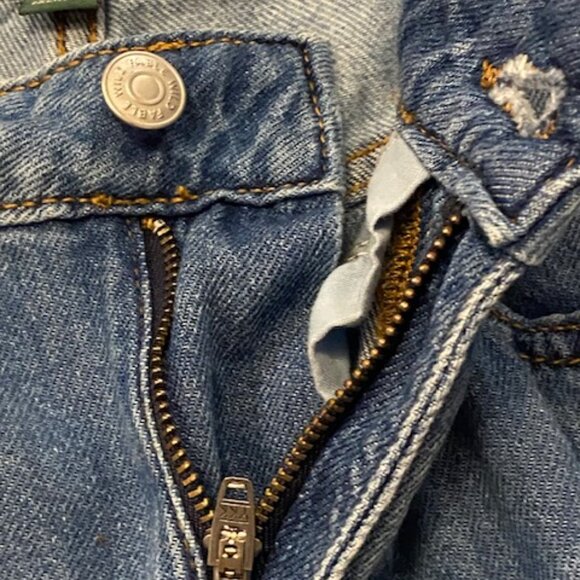 Wild Fable Baggy Cargo Jeans 00R Pockets, Skater, Wide Leg, soft, Teens - Picture 5 of 16